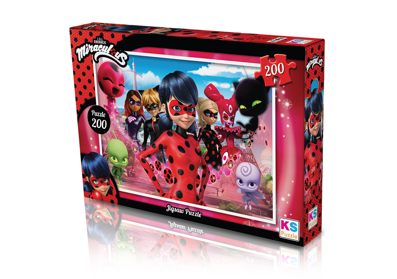 KS 200 Parça Puzzle Lady Bug