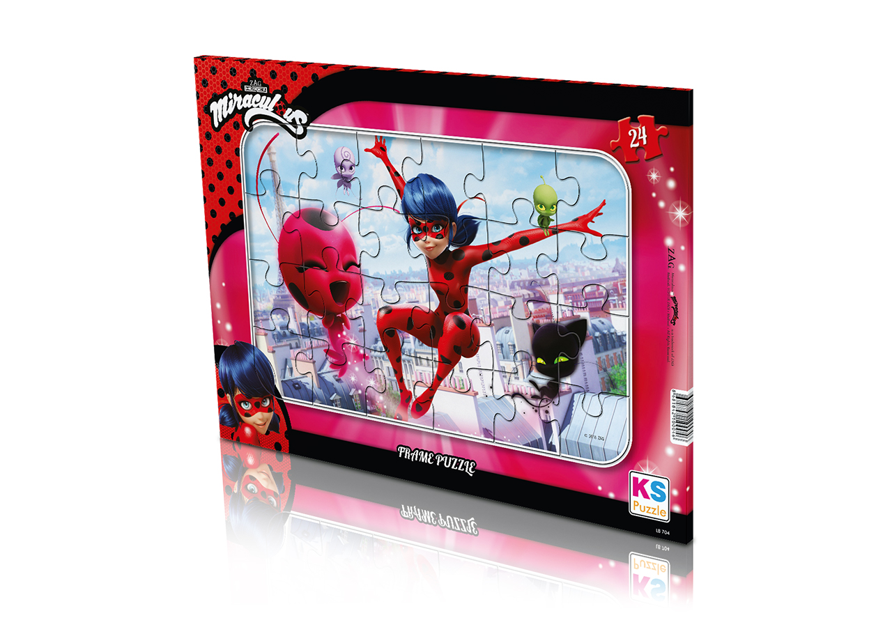 KS 50 Parça Puzzle Lady Bug