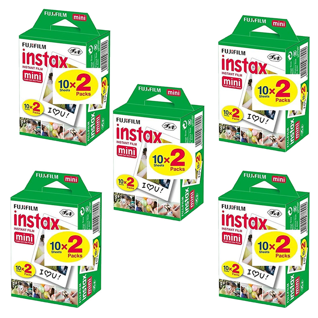 Fujifilm Instax Mini 20'li Film 5'li Set 100 Poz