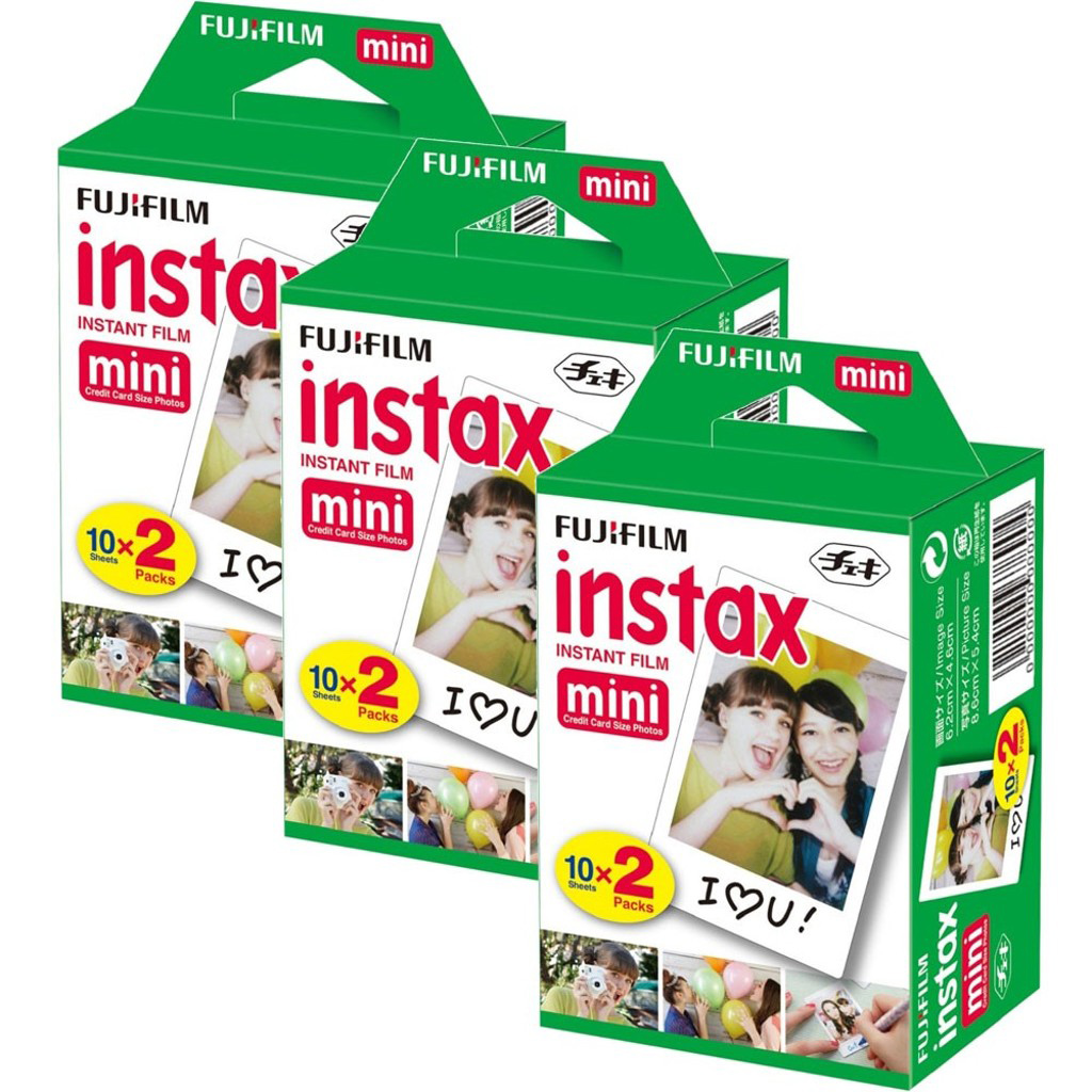Fujifilm Instax Mini 20'li Film 3'lü Set 60 Poz