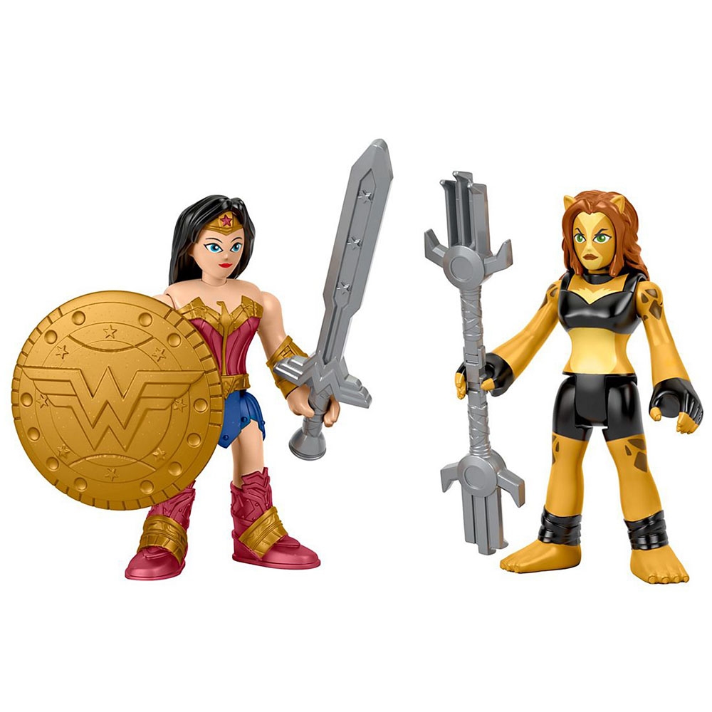 Imaginext DC Super Friends JL Wonder Woman - Cheetah İkili Figür