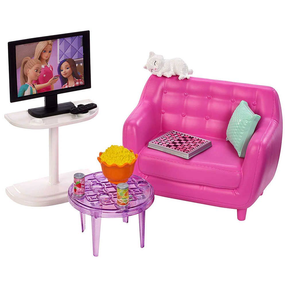 Barbie'nin Ev İçi Dekorasyon Aksesuarları FXG36