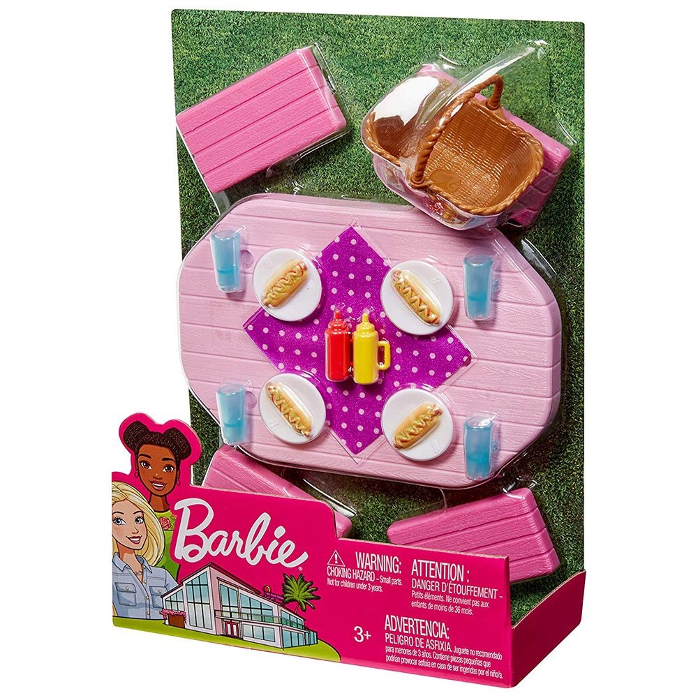 Barbie Ev Dışı Dekorasyon Aksesuarları FXG40