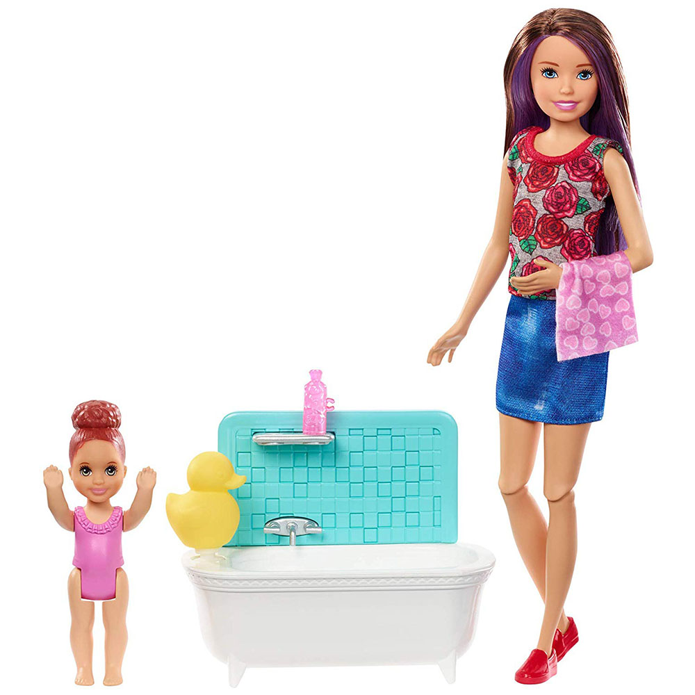 Barbie Bebek Bakıcılığı Oyun Seti/Bebek Arabası Bebek Arabası ...