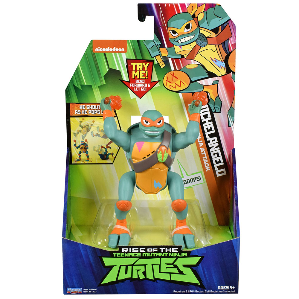 Ninja Kaplumbağalar Mikey Delüks Aksiyon Figür
