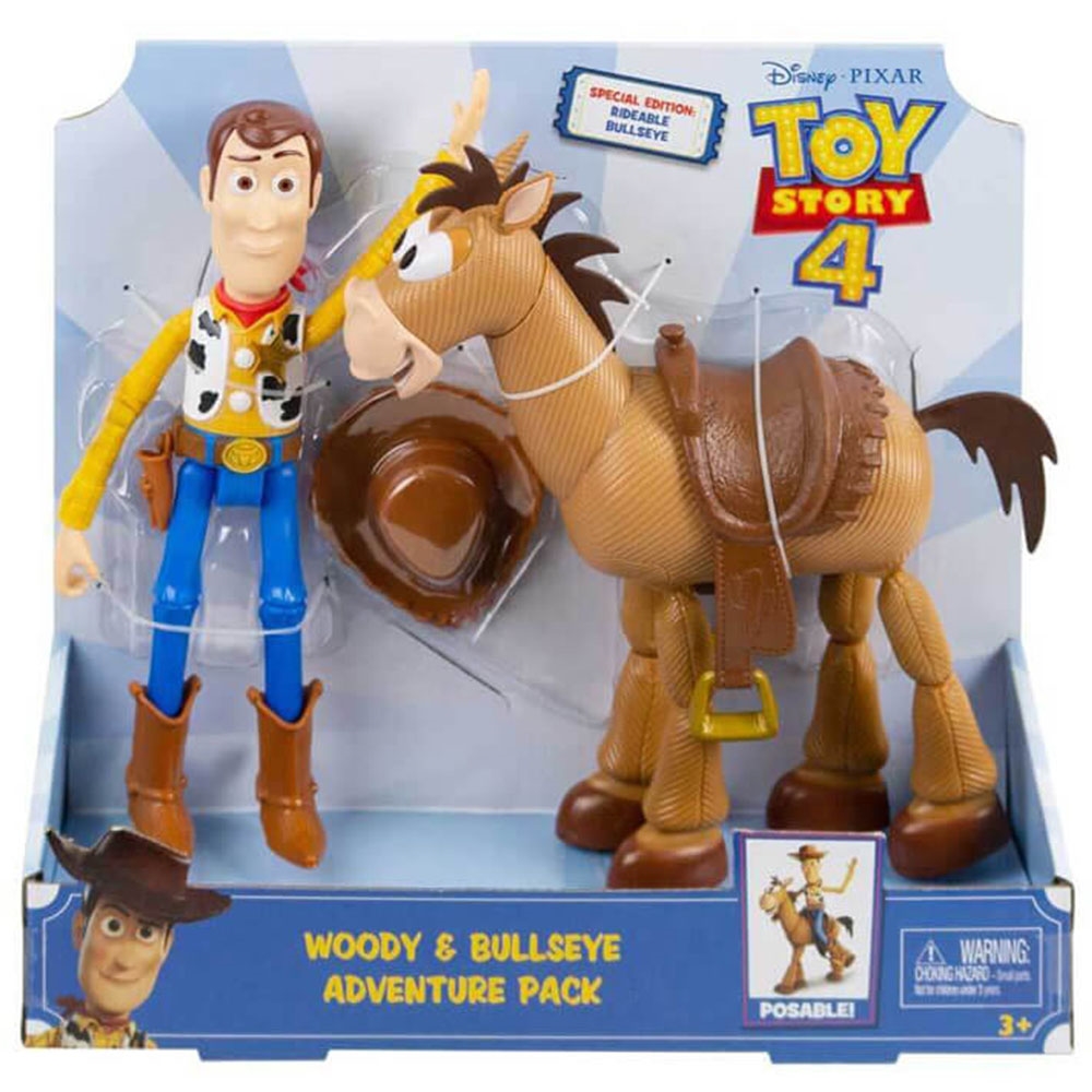 Toy Story Woody Ve Bulleye İkili Figür Seti