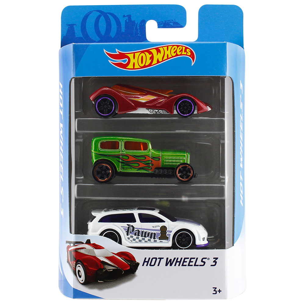 Hot Wheels Üçlü Araba Seti Model 70