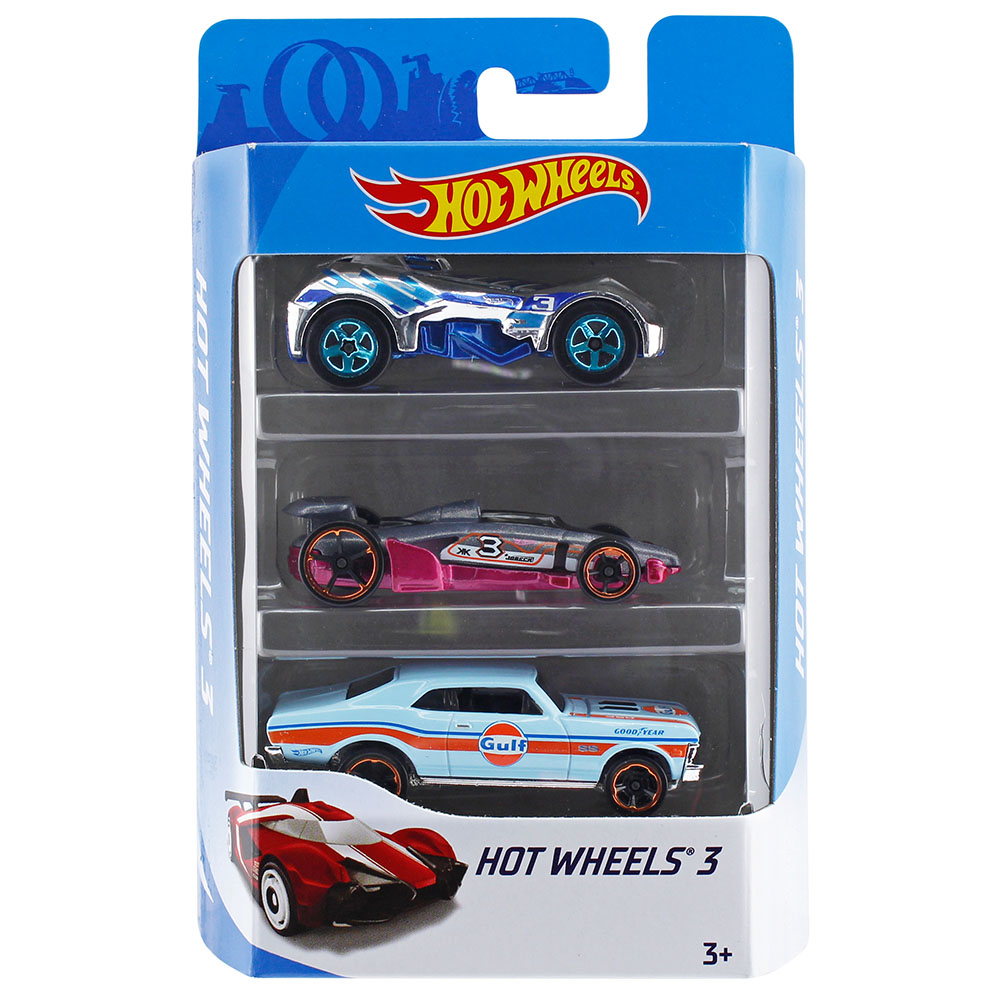 Hot Wheels Üçlü Araba Seti Model 77