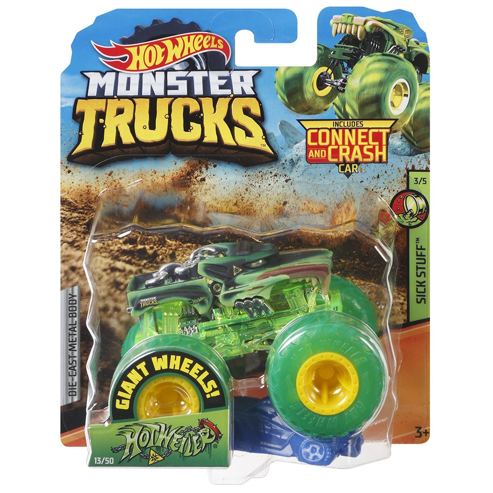 Hot Wheels 1:64  Monster Trucks Hotweiler Oyuncak Araba