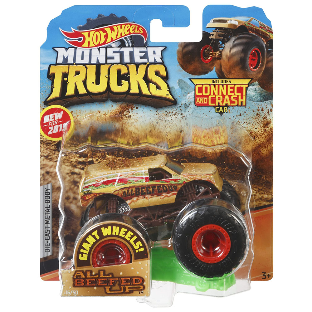Hot Wheels 1:64  Monster Trucks All Beefed Up Oyuncak Araba