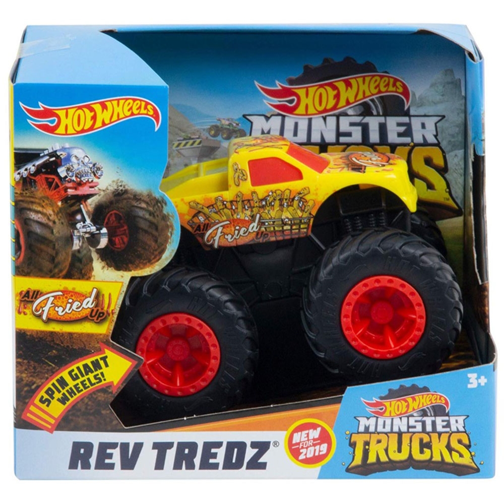 Hot Wheels Monster Trucks Çek Bırak Oyuncak Araba Fried