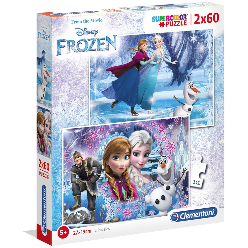 Clementoni 2x60 Parça Çocuk Puzzle Frozen