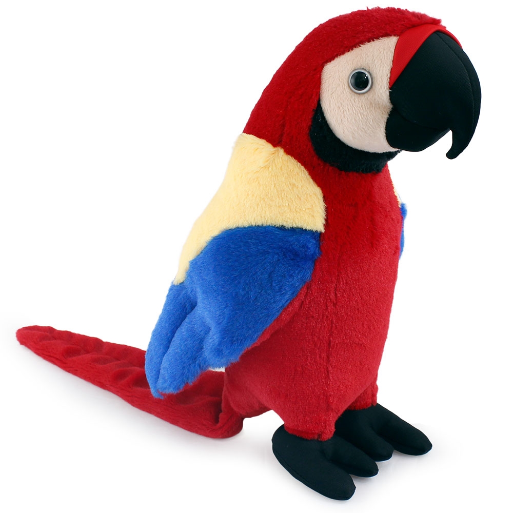 Neco Plush Kırmızı Papağan 35 cm
