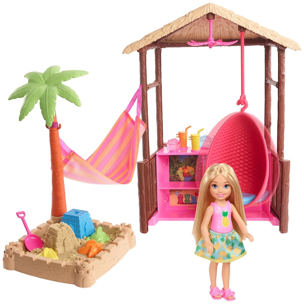 Barbie Seyahatte Chelsea'nin Kum Eğlencesi Oyun Seti