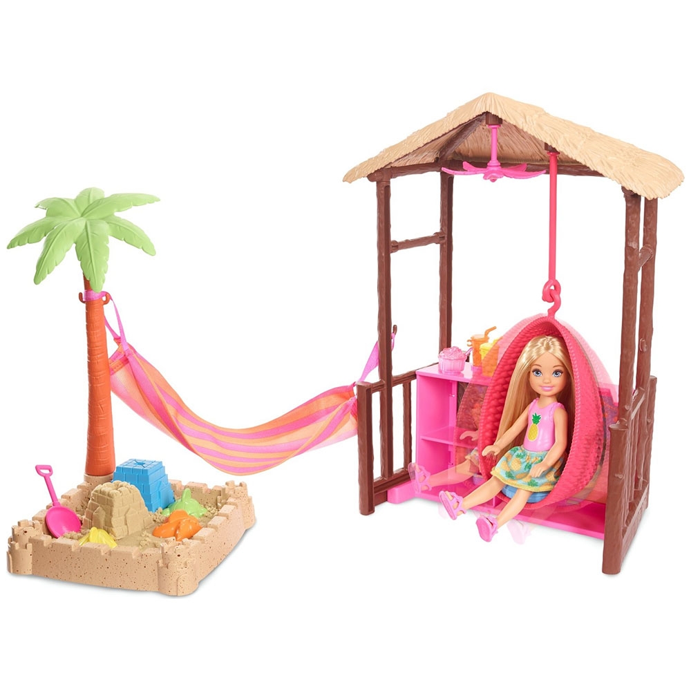 Barbie Seyahatte Chelsea'nin Kum Eğlencesi Oyun Seti