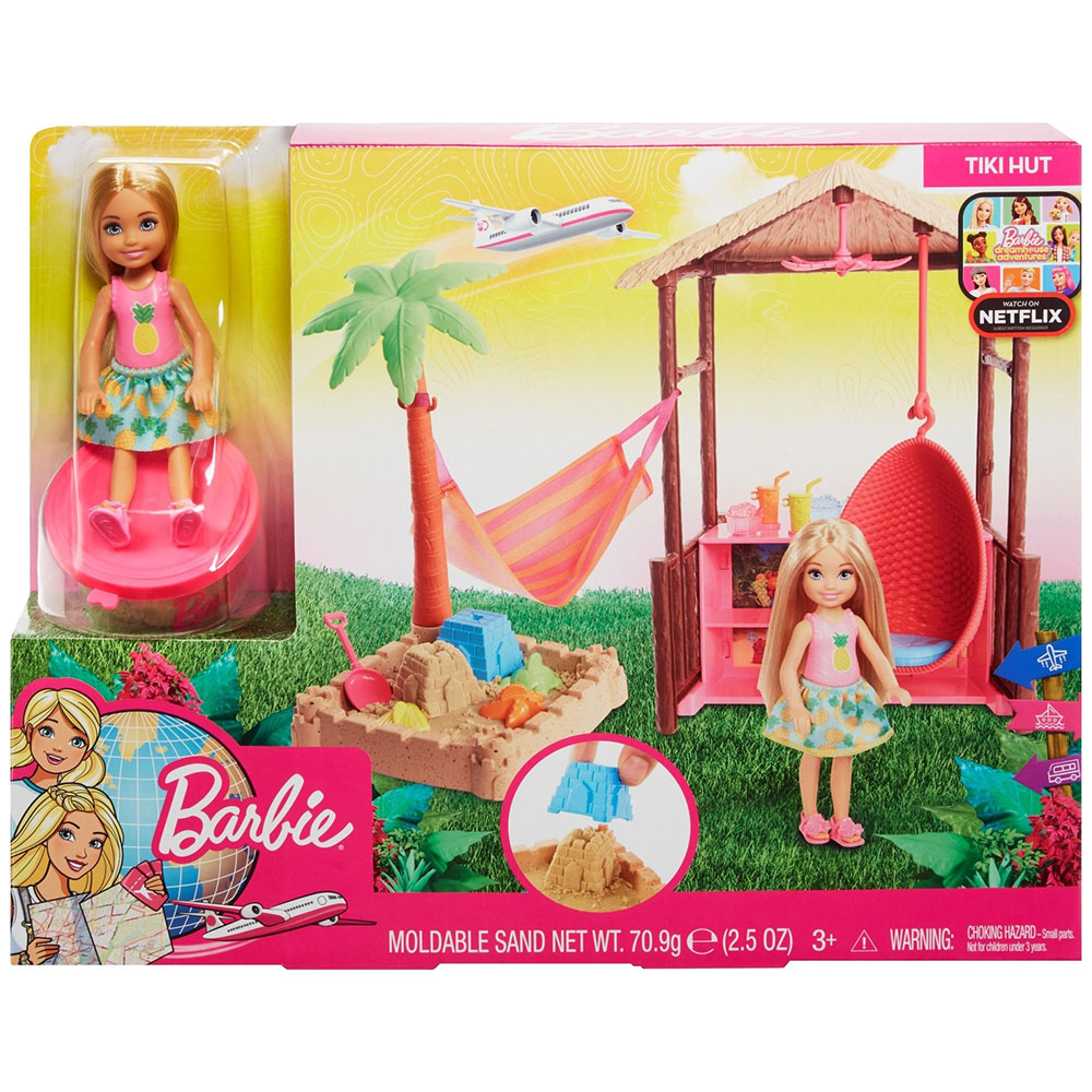 Barbie Seyahatte Chelsea'nin Kum Eğlencesi Oyun Seti