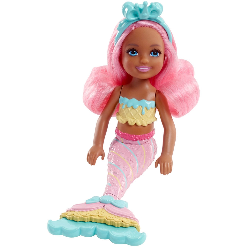 Barbie Dreamtopia Chelsea Denizkızı Bebekleri FKN04