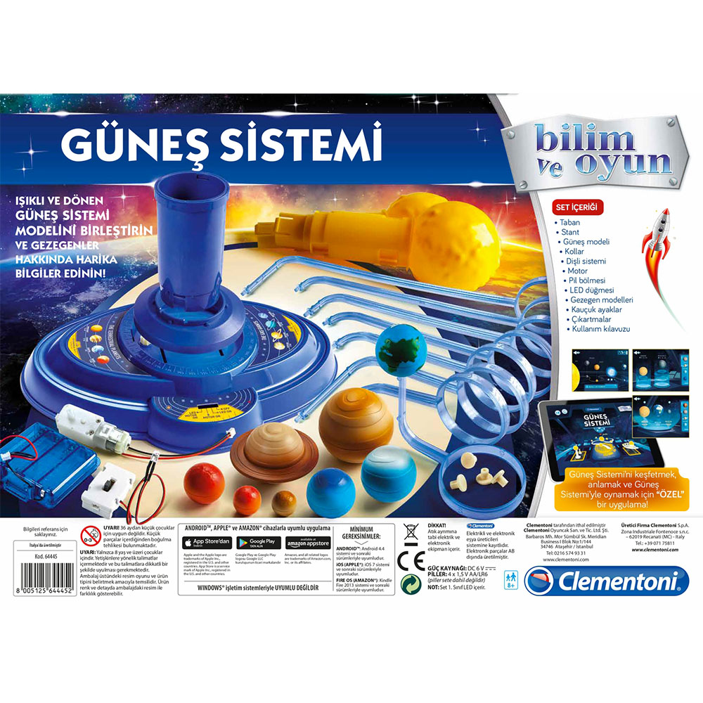 Clementoni Bilim ve Oyun - Güneş Sistemi