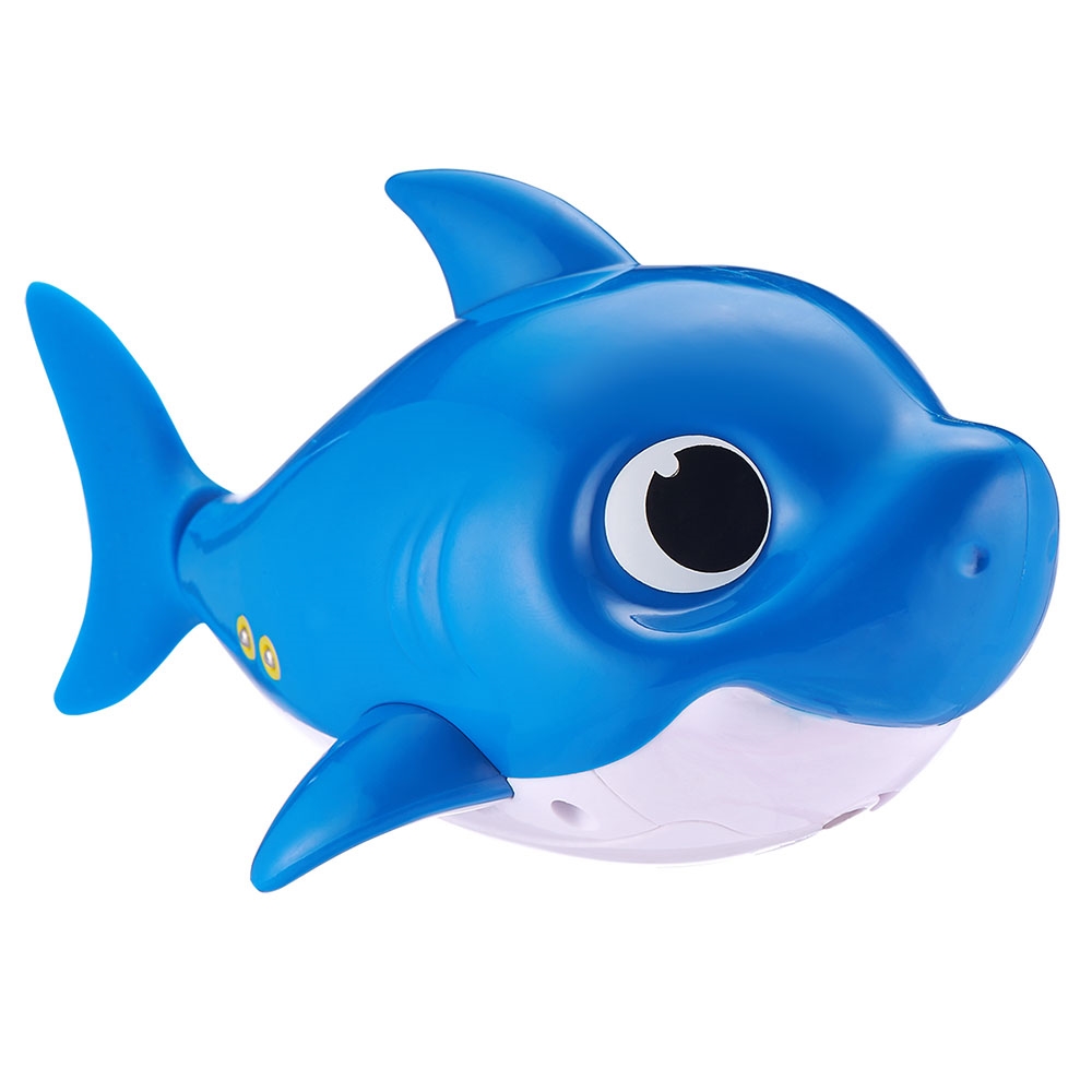 Baby Shark Sesli ve Yüzen Köpekbalığı Figür Mavi