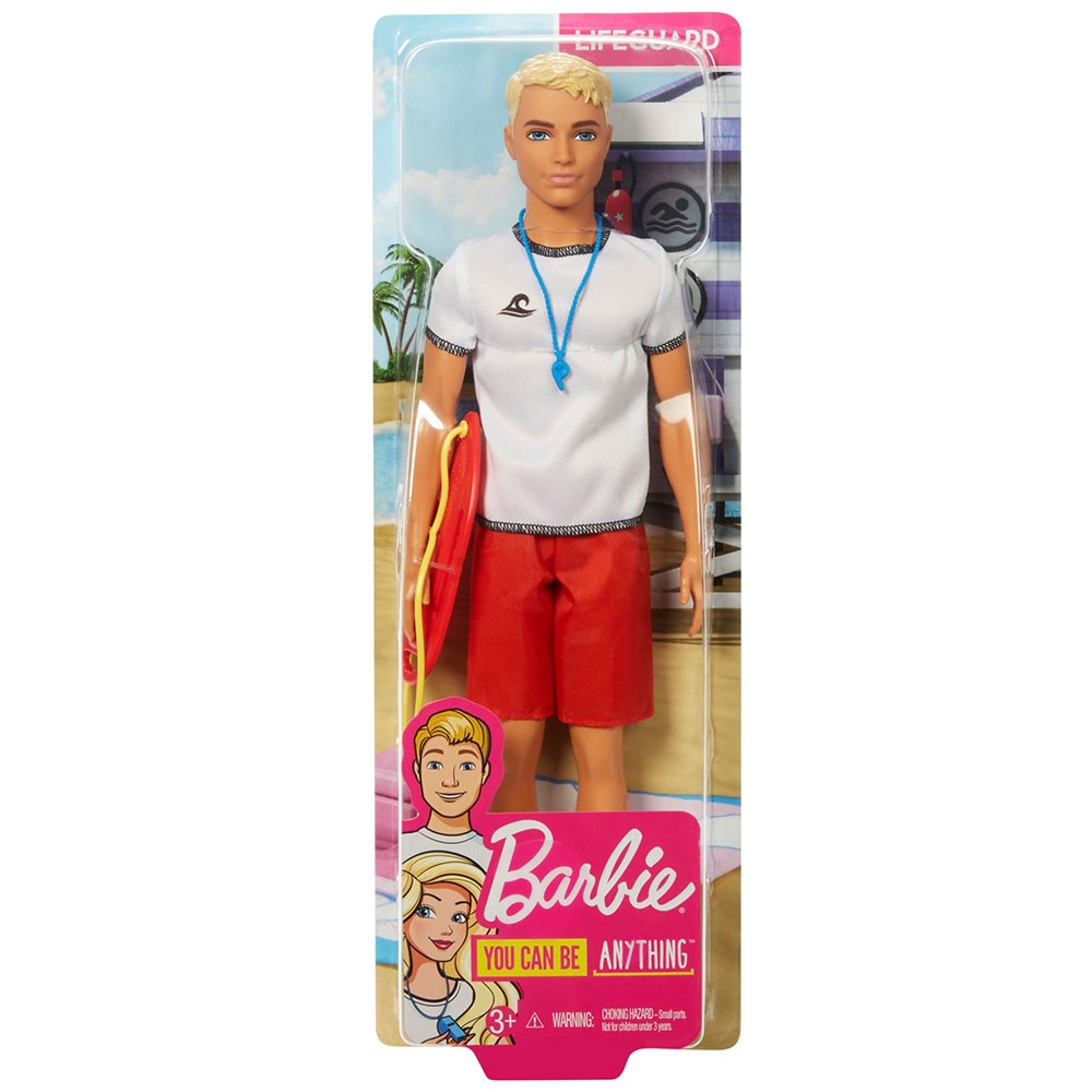 Barbie Ken Kariyer Bebekleri Can Kurtaran