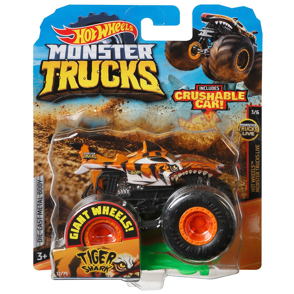 Monster Trucks 1:64 Arabalar Büyük Tekerlekli GJF04