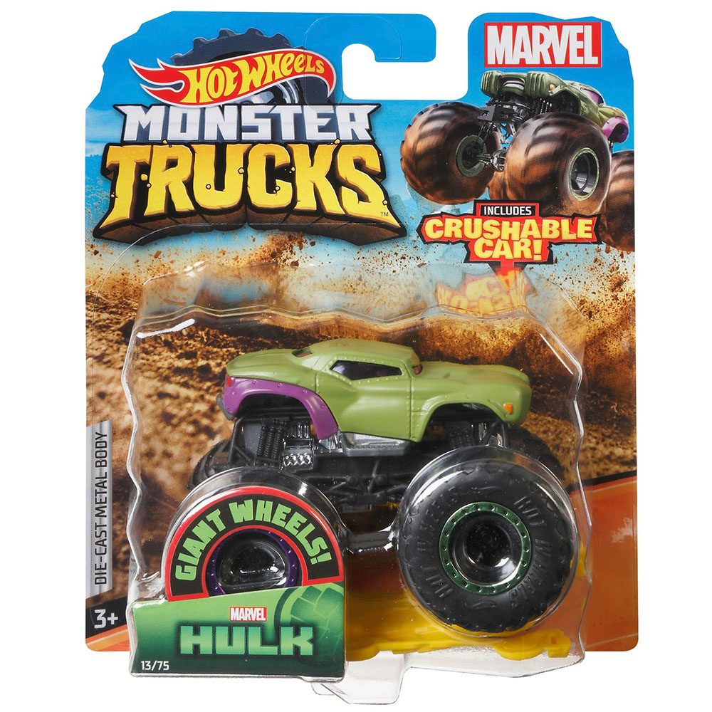 Monster Trucks 1:64 Arabalar Büyük Tekerlekli GJF43