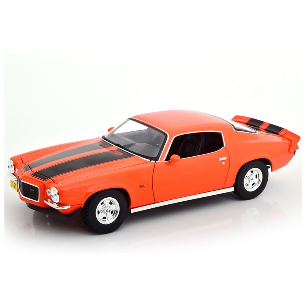 Maisto 1/18 1971 Chevrolet Camaro Model Araba Turuncu