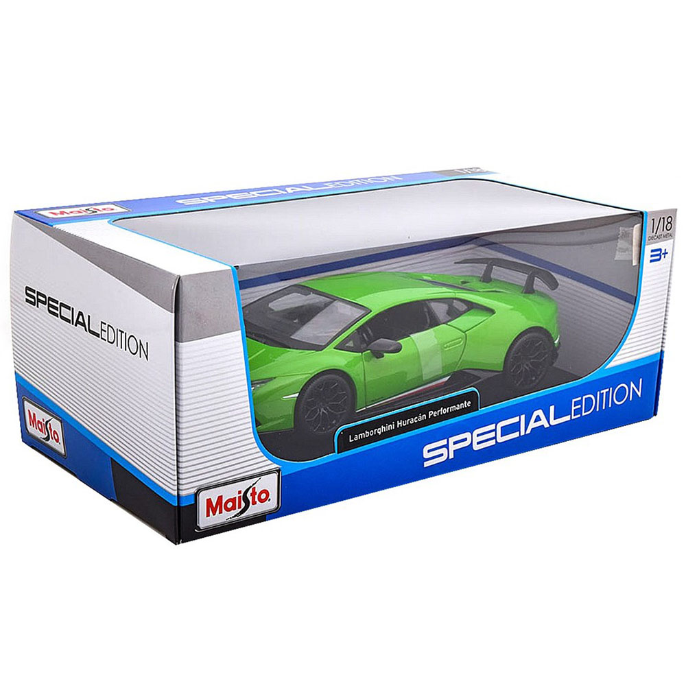 Maisto 1/18 Lamborghini Huracan Performante Model Araba
