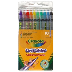Crayola Çevrilebilen Kuru Boya Kalemi 10 Adet