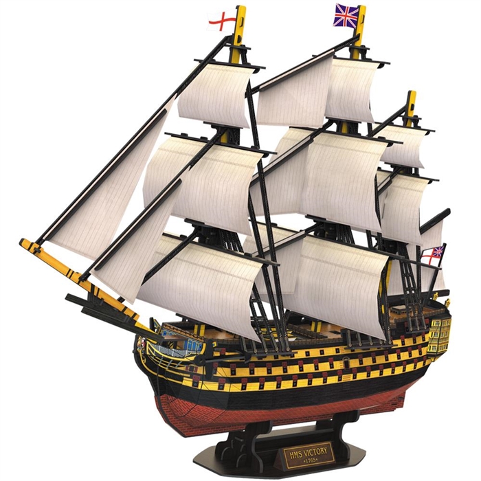 Cubic Fun 3D 189 Parça Puzzle HMS Victory Donanma Gemisi