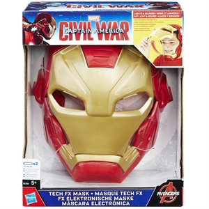 Iron Man FX Maske Sesli Işıklı