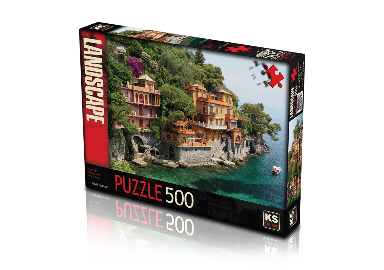KS Puzzle Seaside Villas Near Portofino 500 Parça