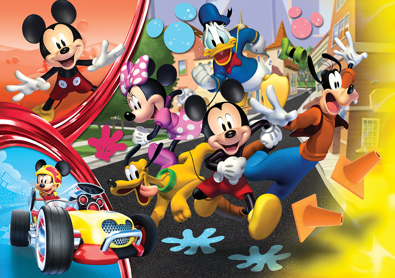 Mickey Çocuk Puzzle 100 Parça