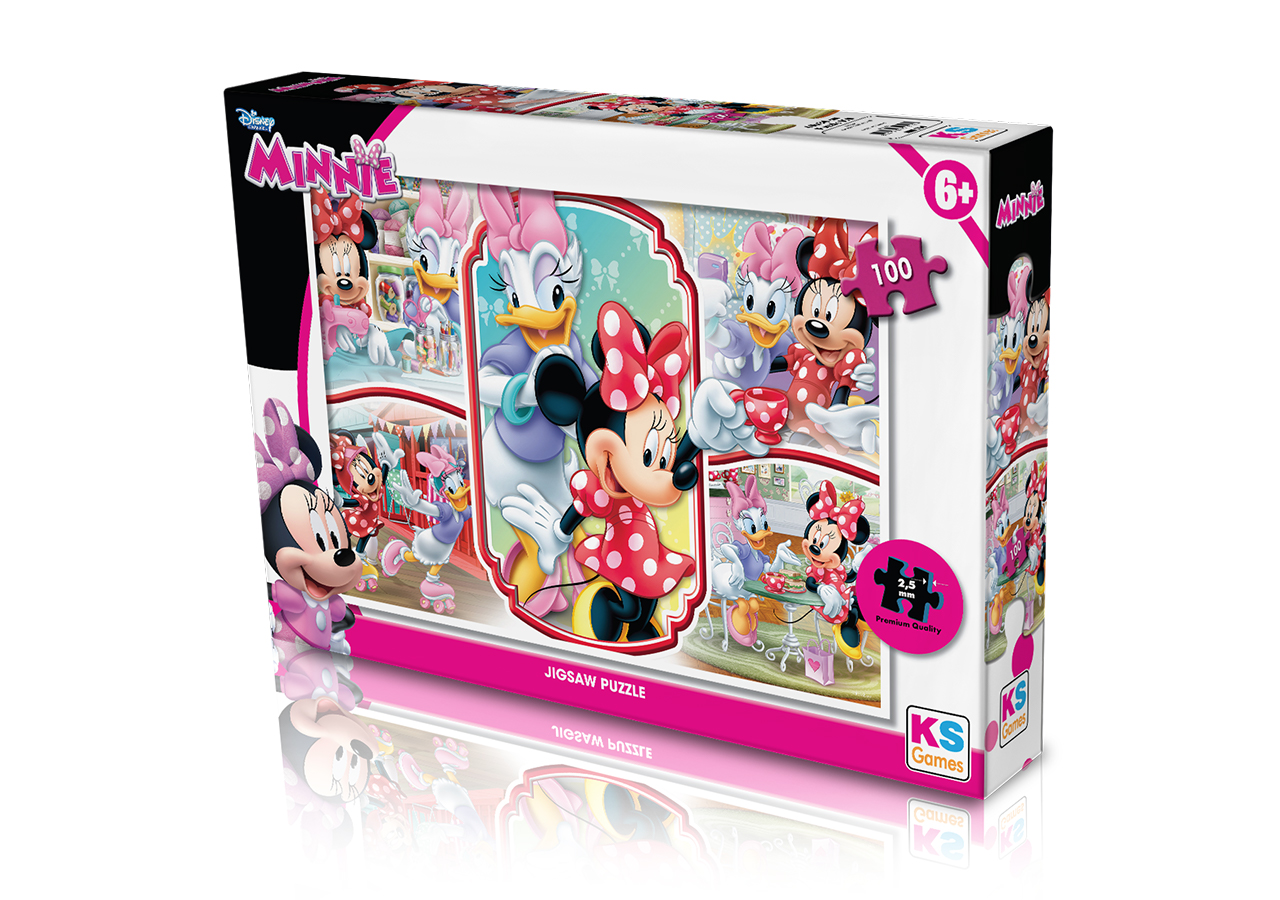 Minnie Çocuk Puzzle 100 Parça