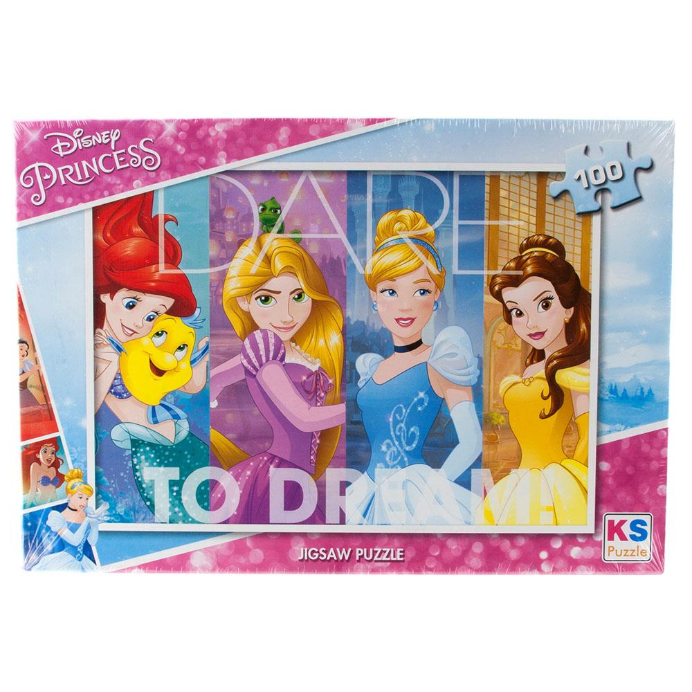 Disney Prenses Çocuk Puzzle 100 Parça