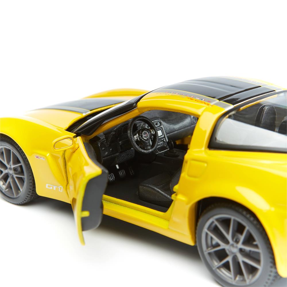 Maisto Chevrolet Corvette GT1 2009 1:24 Model Araba S/E Sarı