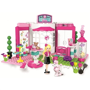 Mega Bloks Barbie Pet Shop 98 Parça Oyun Seti