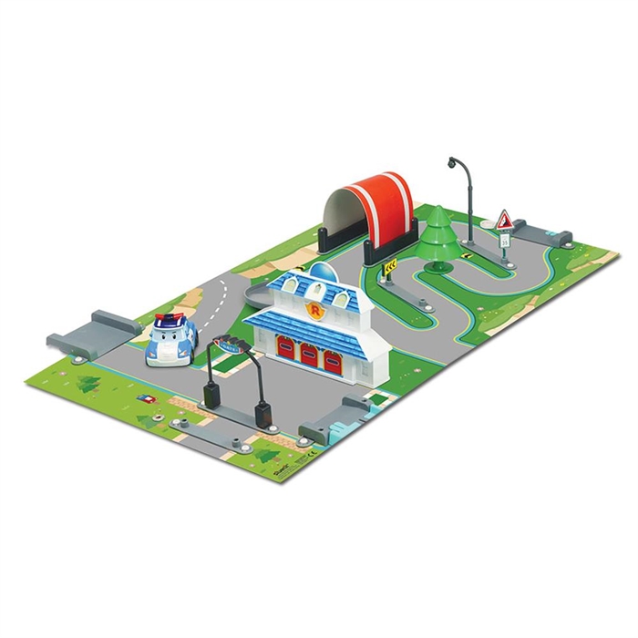 Robocar Poli Kitap Kasaba Robocar Ana Merkez Oyun Seti
