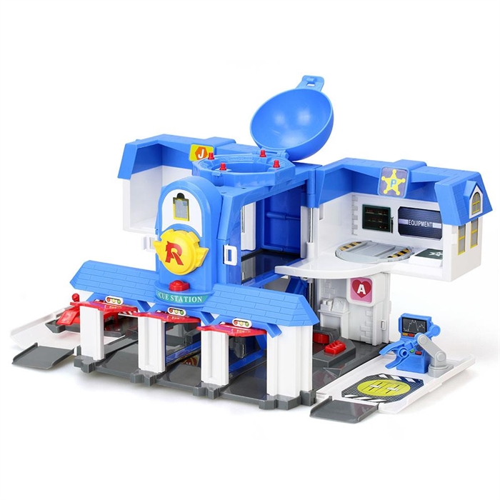 Robocar Poli Ana Merkez Transformers Oyun Seti