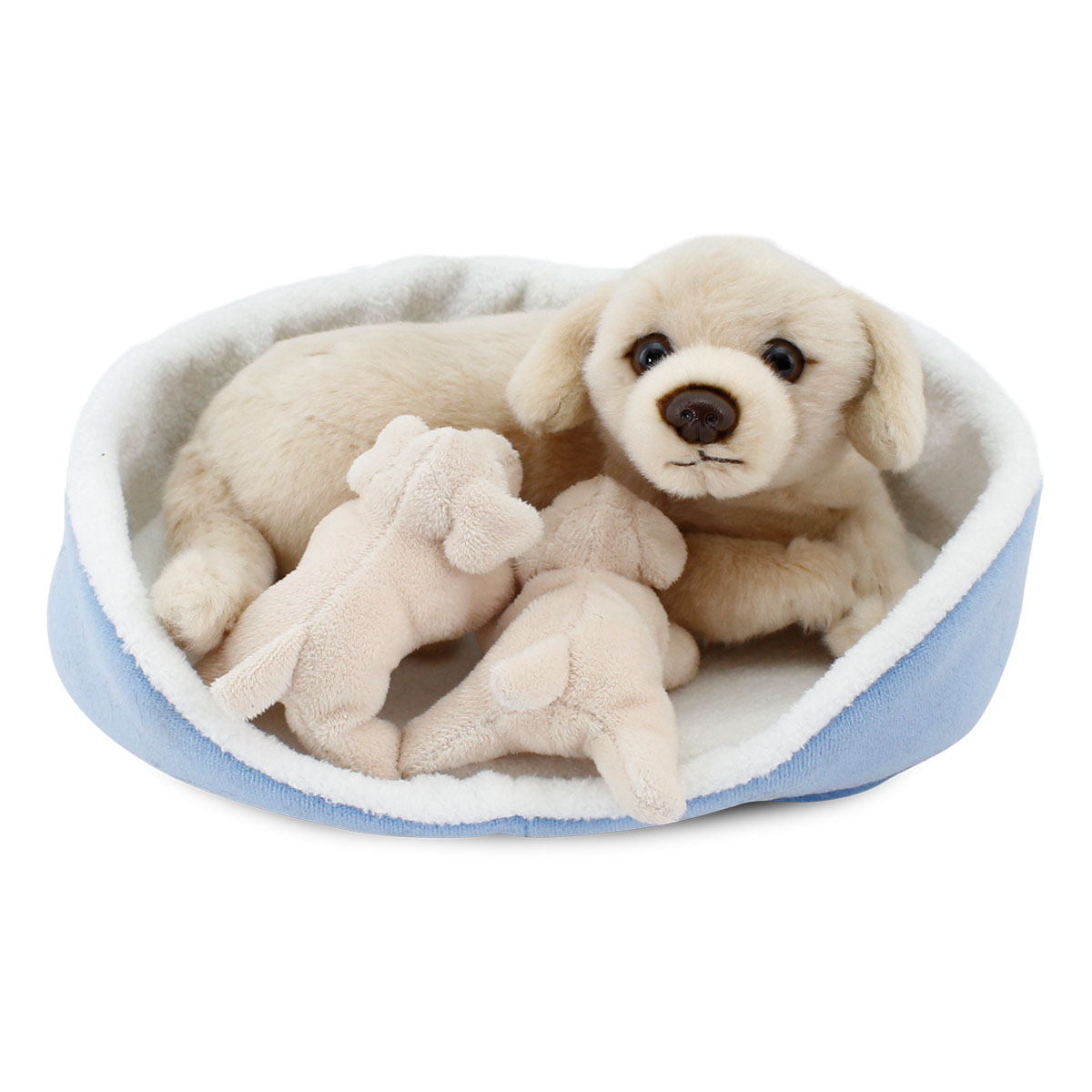 Animals Of The World Sepette Yavrulu Labrador Peluş Oyuncak