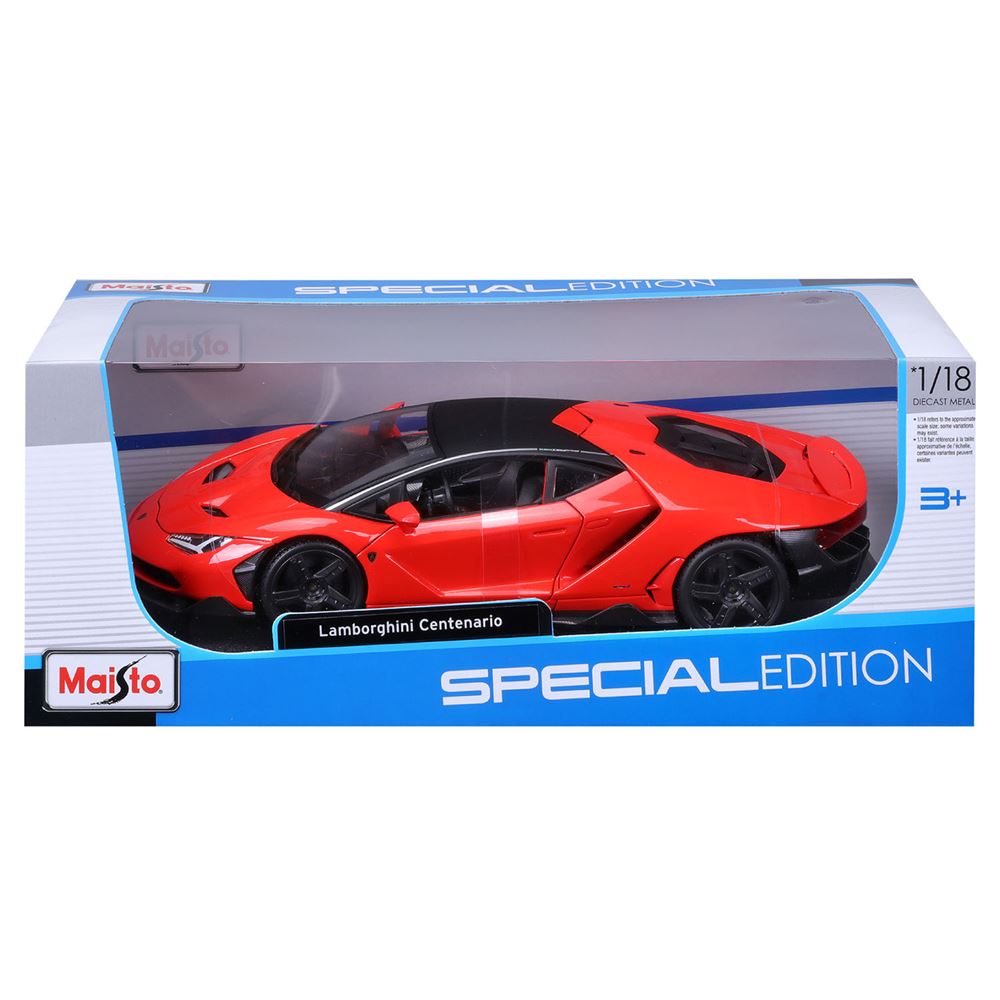 Maisto Special Edition 1:18 Lamborghini Centenario Kırmızı| Loco