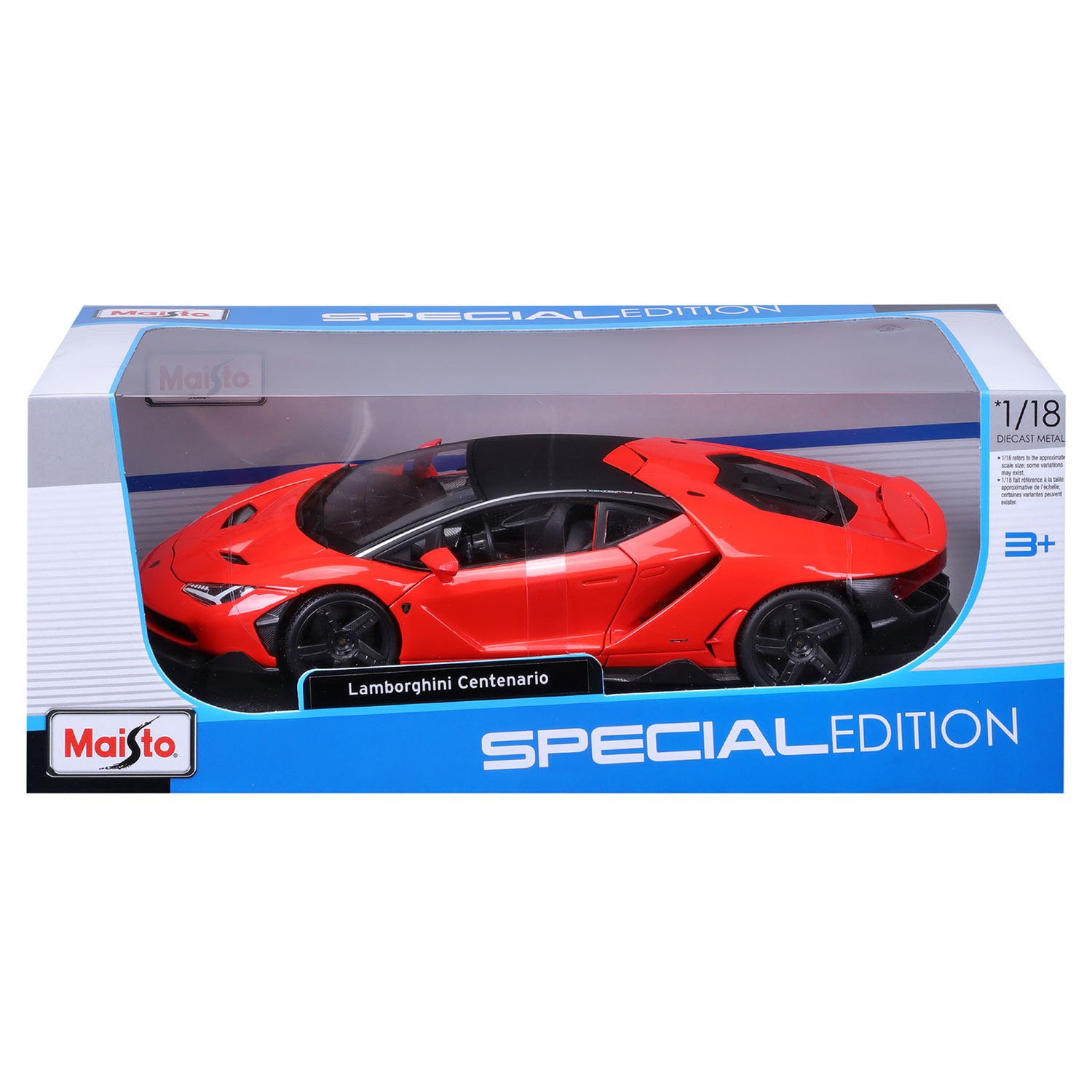Lamborghini Centenario 1/18 Kırmızı 31386