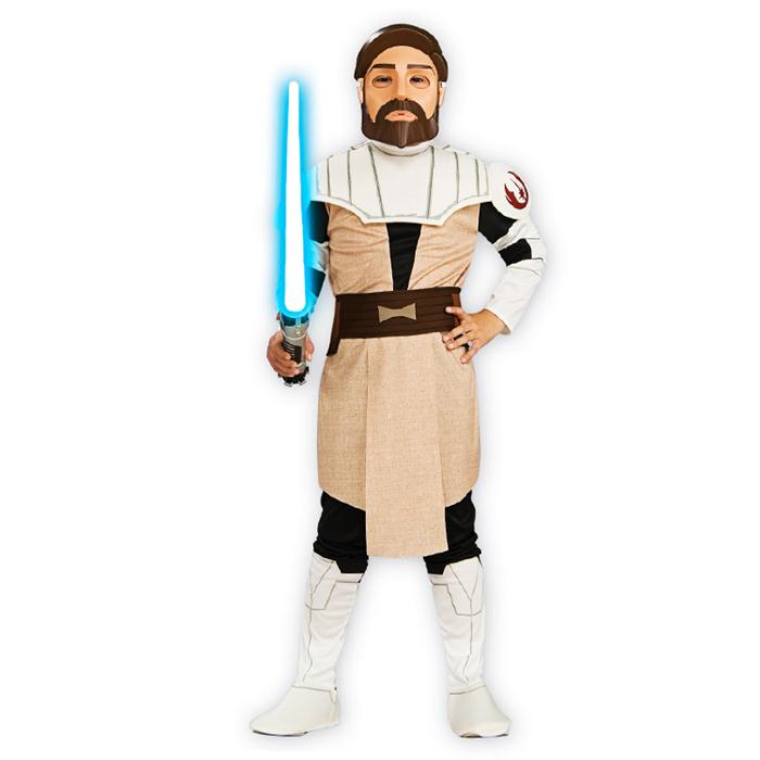 Obi Wan Kenobi Kostüm Lüks 8-10 Yaş