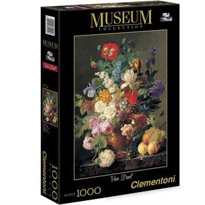 Clementoni 1000 Parça Puzzle Van Dael Vaso di Fiori