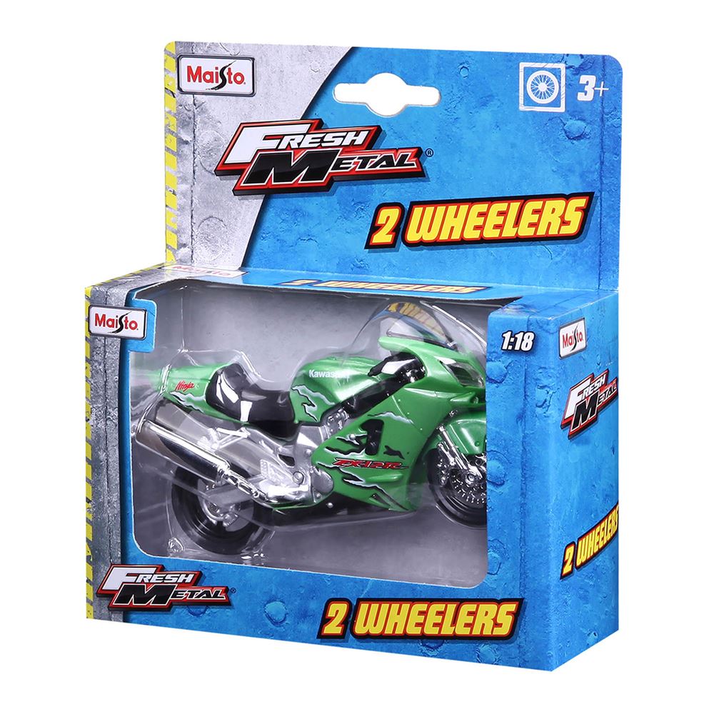 デコパーツ　1/180 Model MotorlarMaistoMAY/31300-181:18 Kawasaki Ninja ZX-12R Model