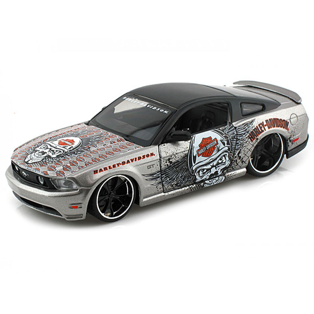 Maisto Ford Mustang GT 1:24 Model Araba Gri