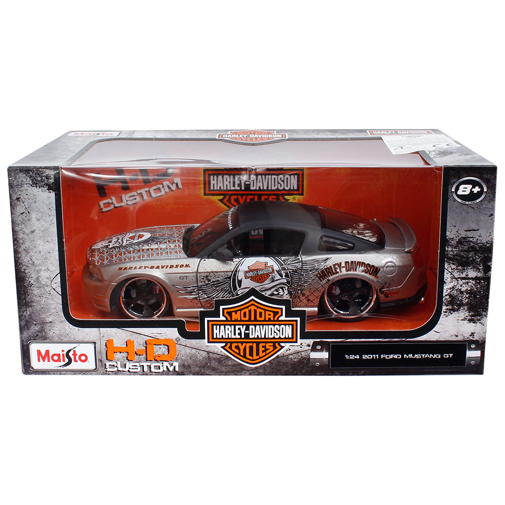 Maisto Ford Mustang GT 1:24 Model Araba Gri
