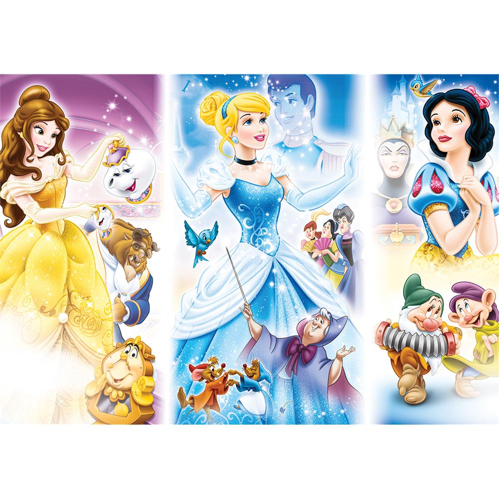 Disney Prenses Çocuk Puzzle 50 Parça