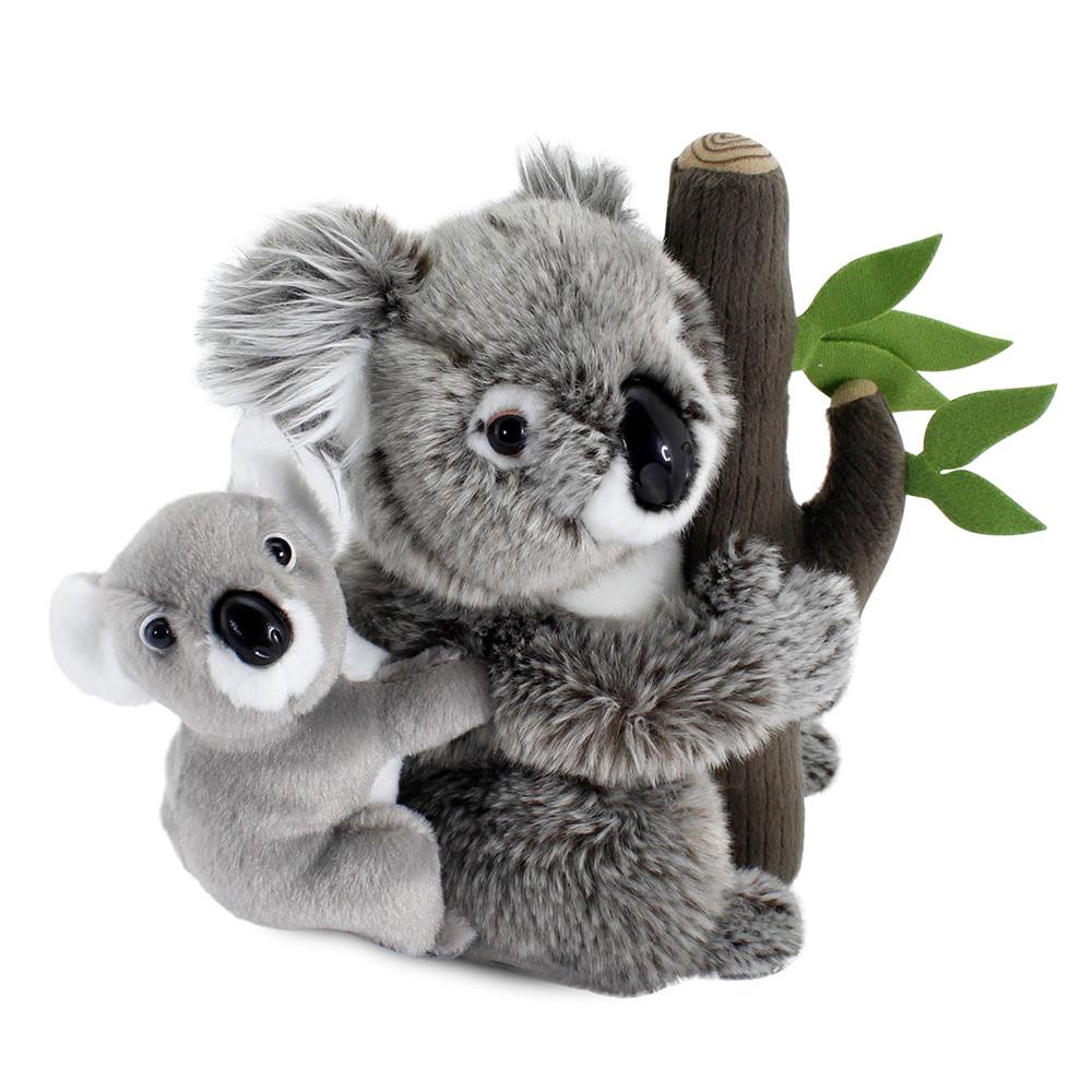 Ağaçta Yavrulu Koala 26 cm