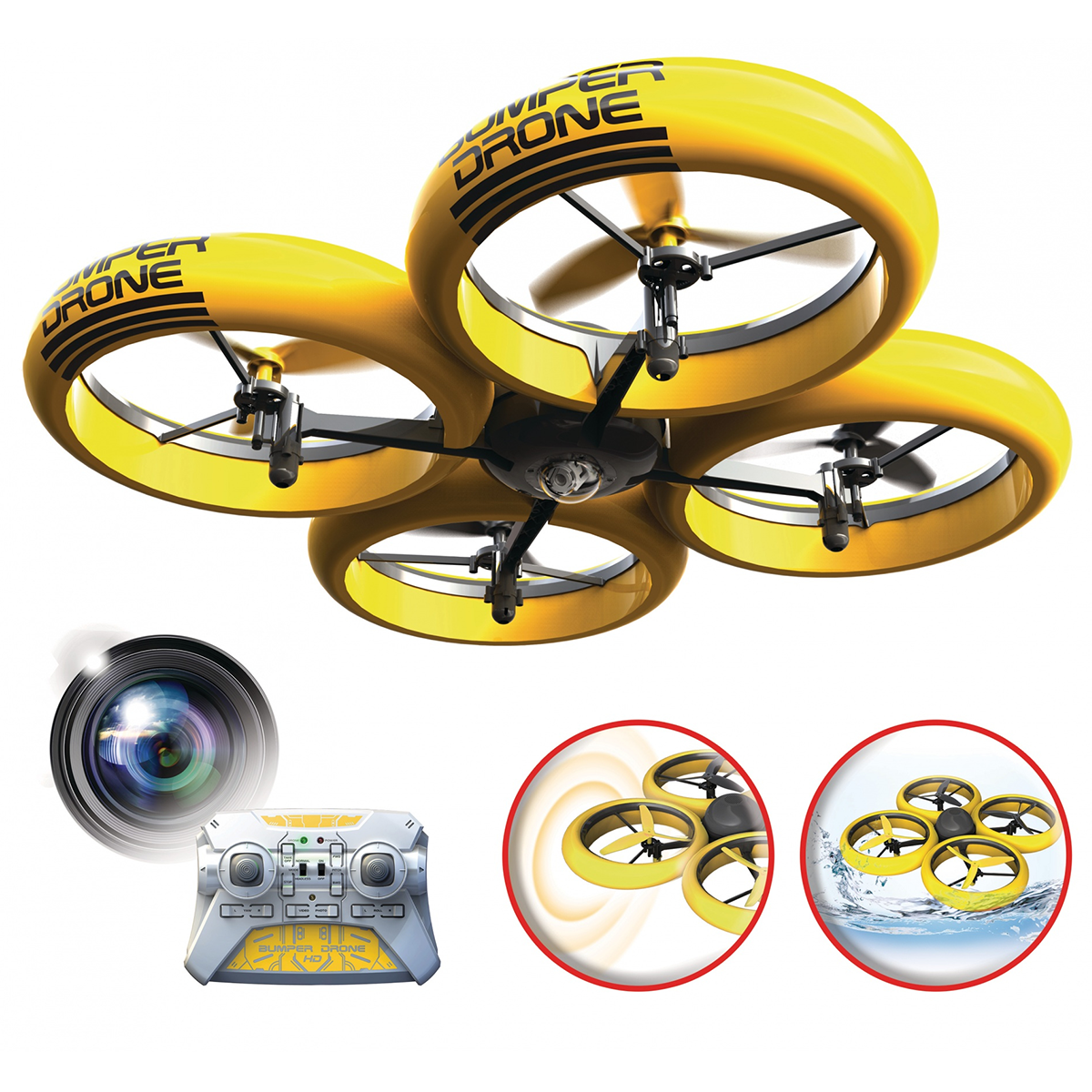 Silverlit Bumper Drone HD (720P Kameralı)